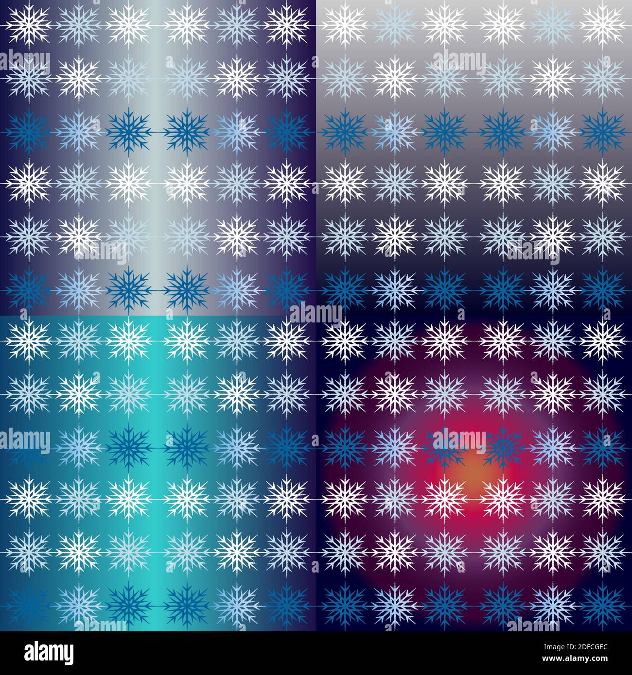 Snowflake variations hi-res stock photography and images - Alamy