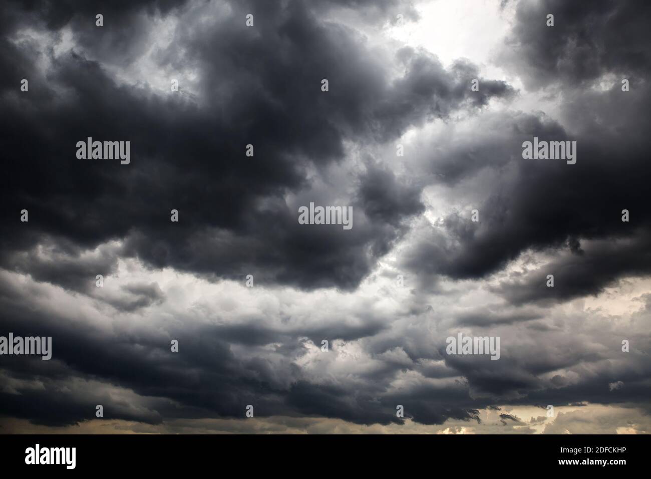 Dark and Dramatic Storm Clouds Area Background Stock Photo - Alamy