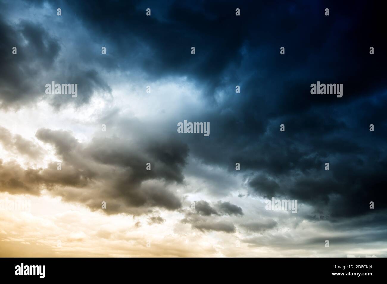 Dark and Dramatic Storm Clouds Area Background Stock Photo - Alamy