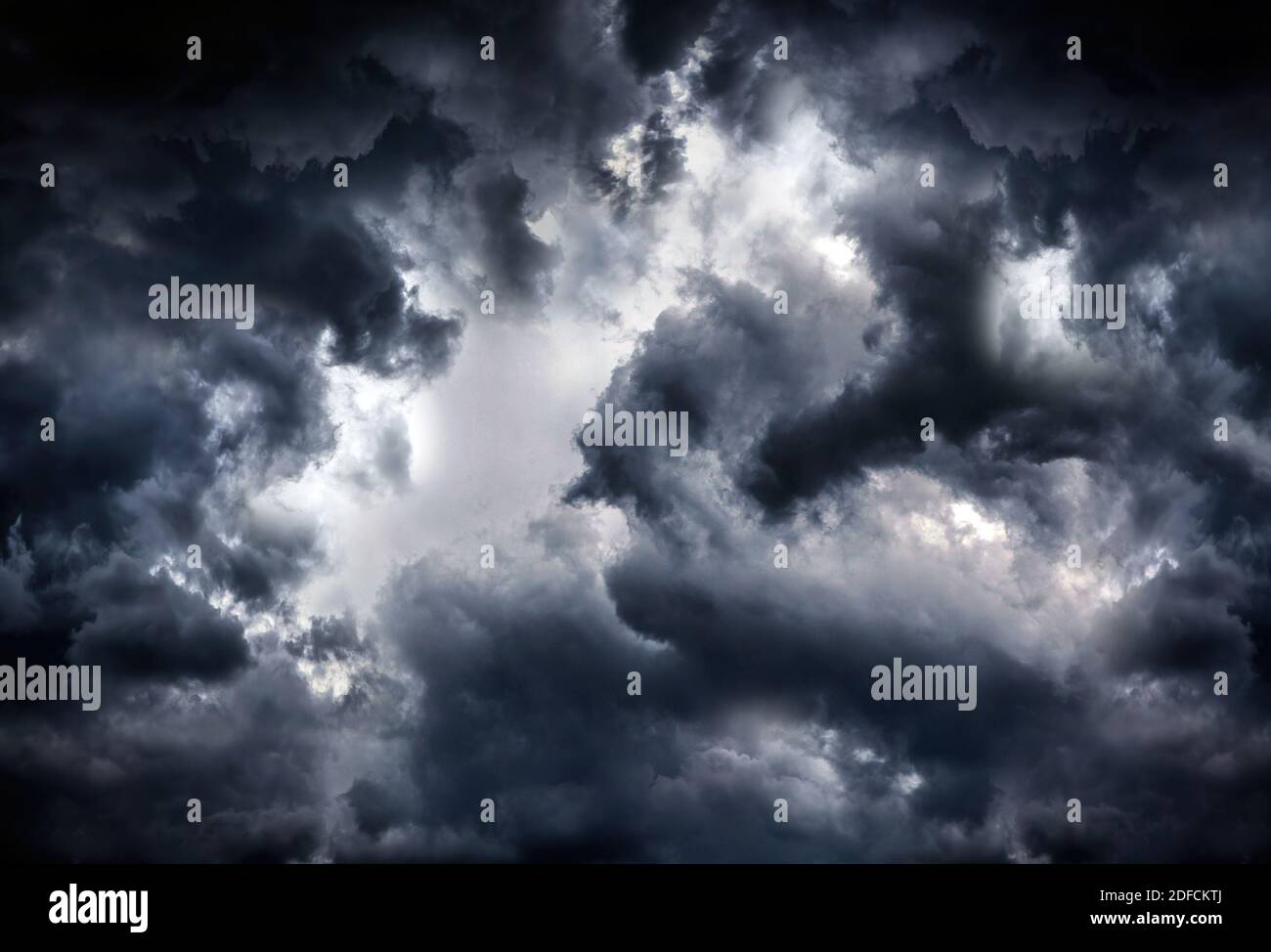 Dark and Dramatic Storm Clouds Area Background Stock Photo - Alamy