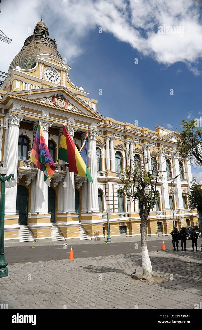 National Congress of Bolivia, La Paz Stock Photo - Alamy