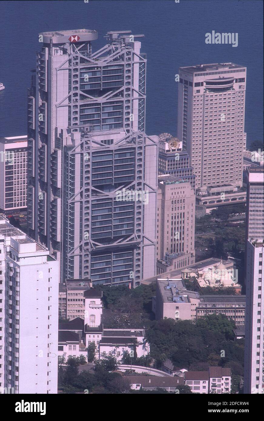 HONG KONG AND SHANGHAI BANK HEADQUARTERS BUILDING IN CENTRAL HONG KONG Stock Photo Alamy
