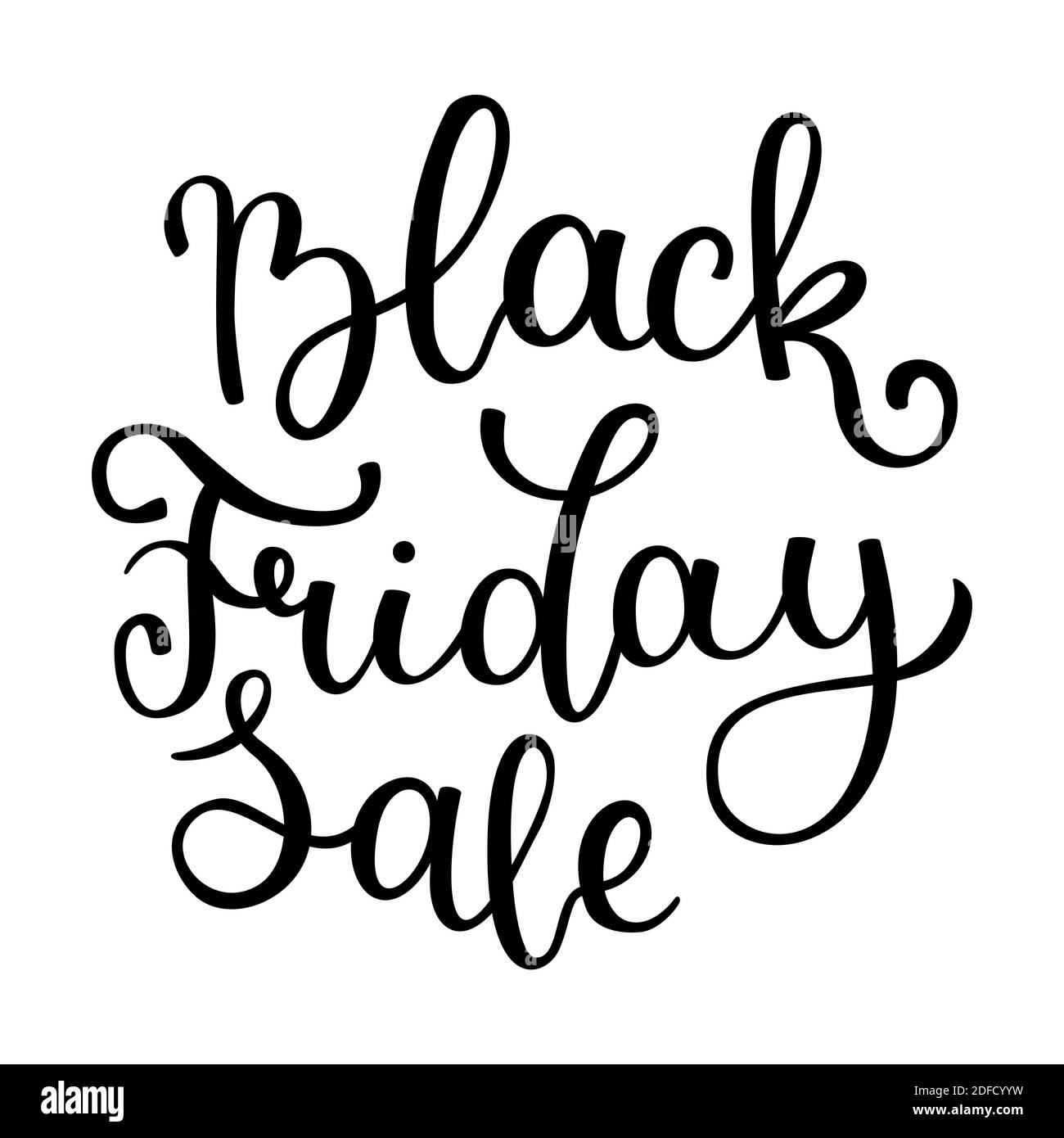 Black Friday Sale. Template for the design of banner, icons