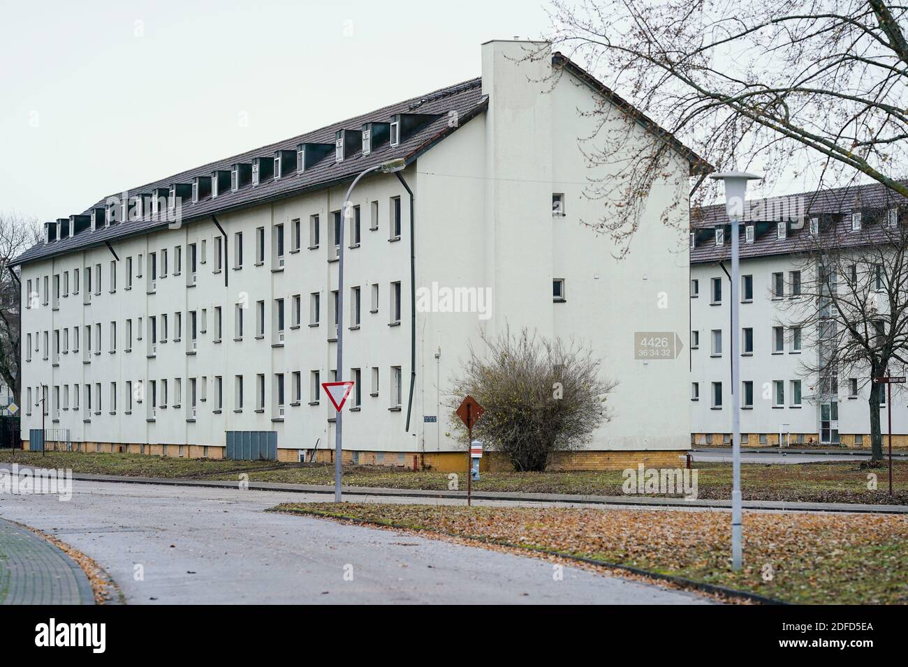 Heidelberg, Germany. 04th Dec, 2020. Residential buildings are located