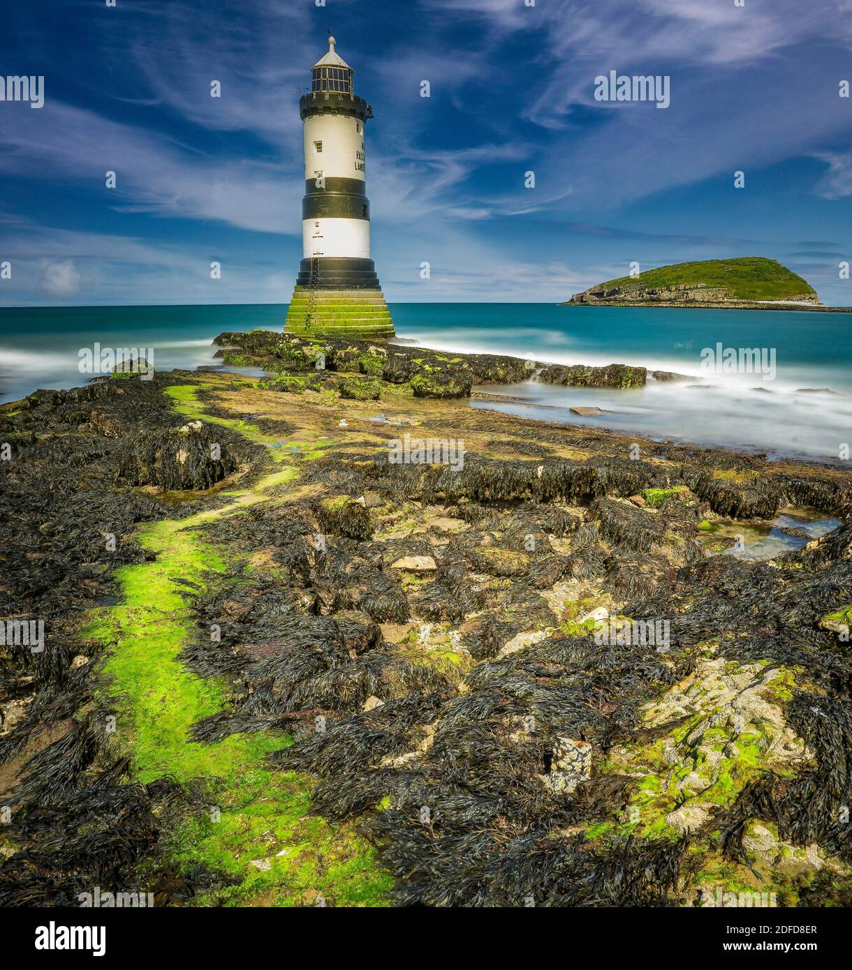 Penmon Point, Anglesey Stock Photo