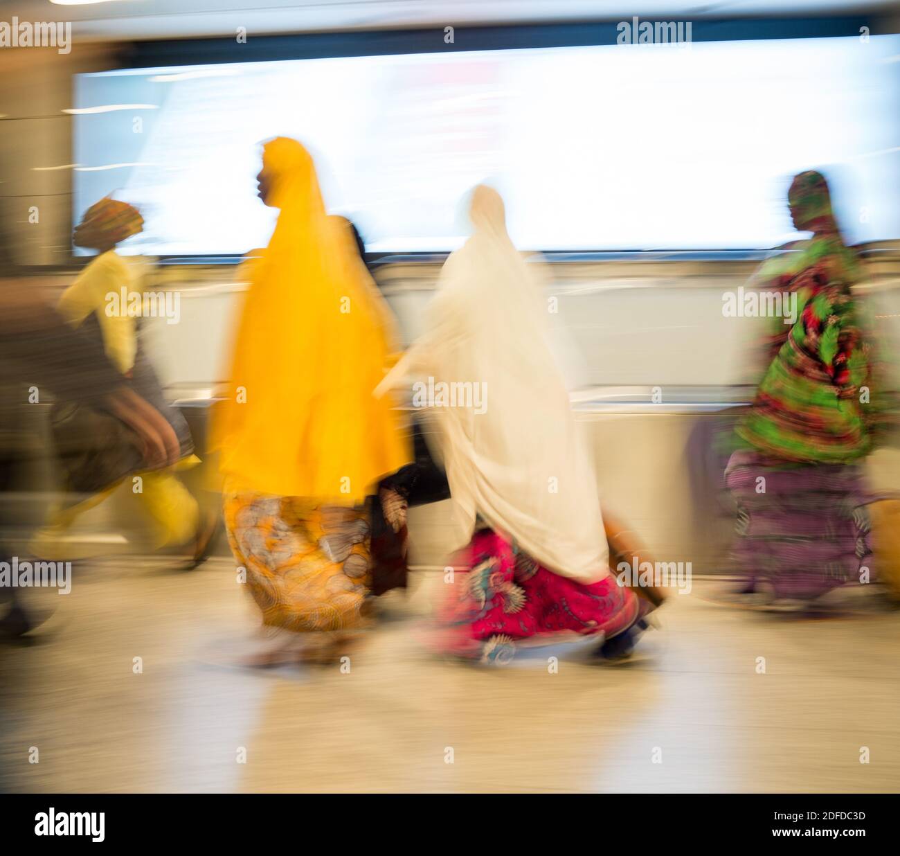 Blur motion people walking for travel Stock Photo - Alamy