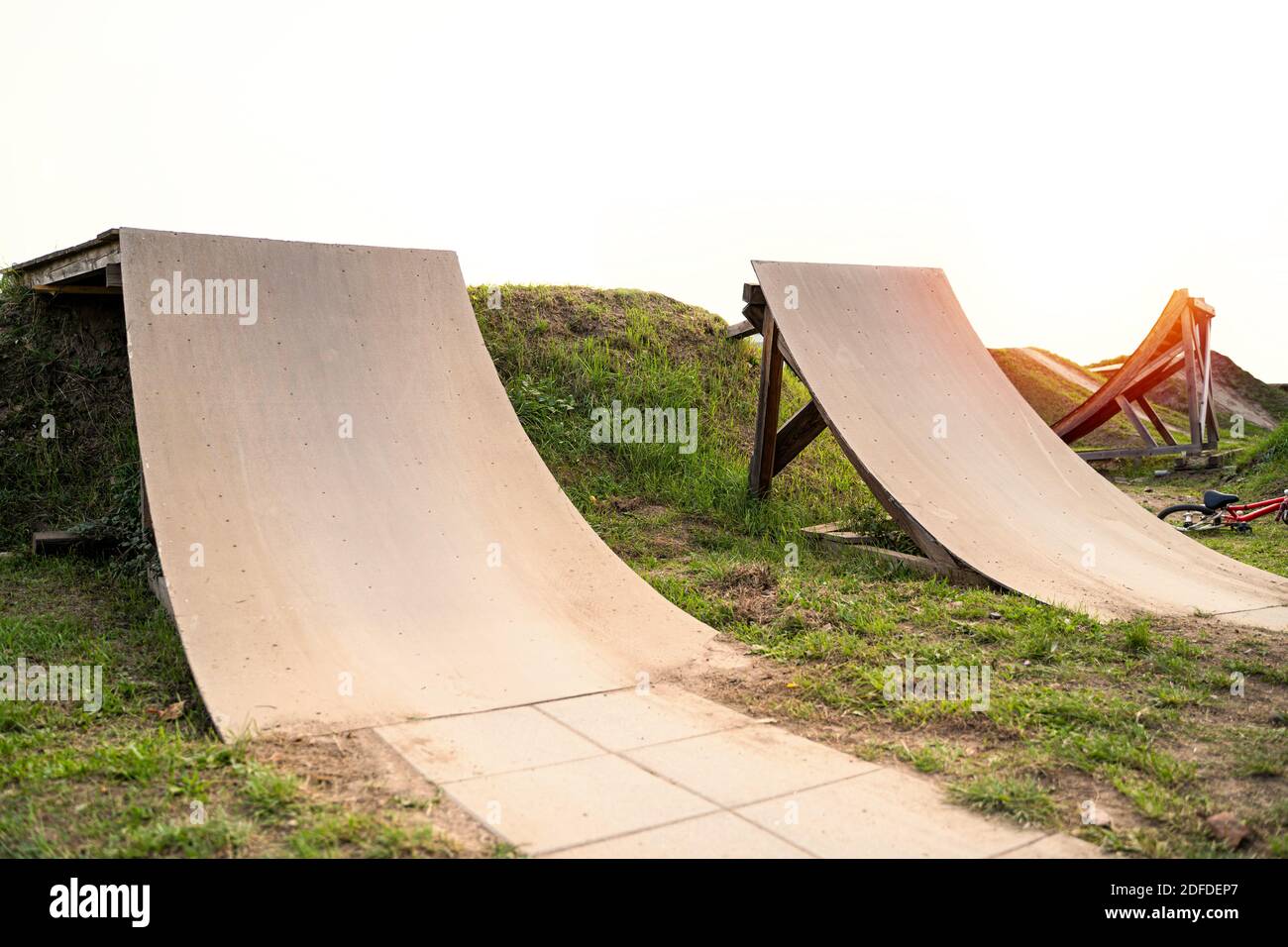 Wooden ramp race hi-res stock photography and images - Alamy