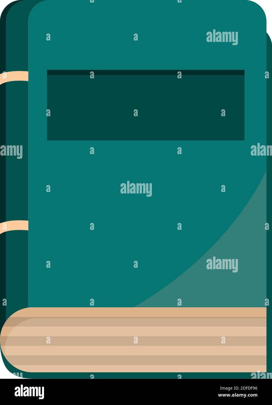 book knowledge library, educational or learning vector illustration ...