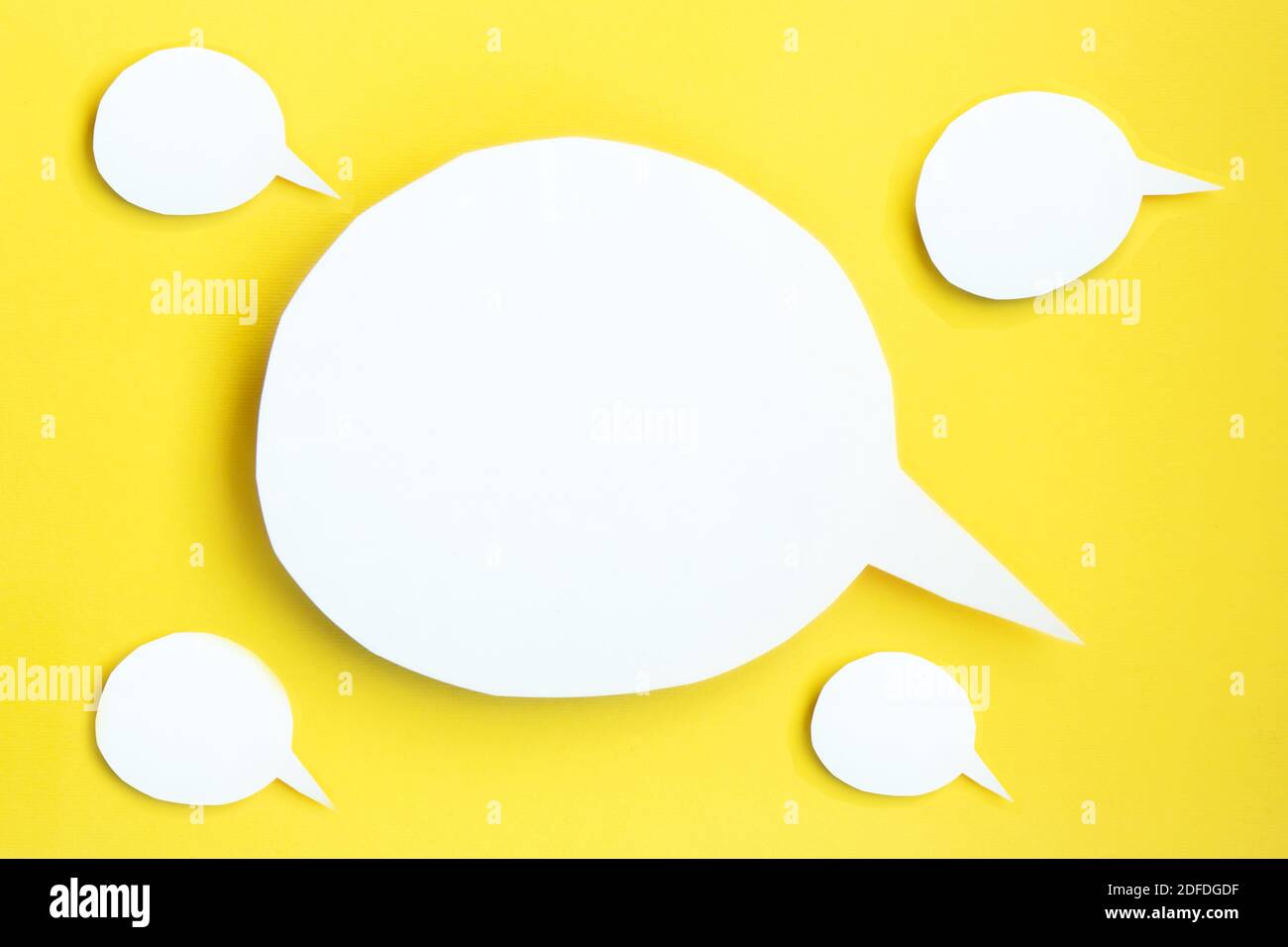 Premium Photo  Bubble chat or comment social media online concept with  show sms message communication communicate digitally minimal on sky blue  pastel background banner website 3d rendering
