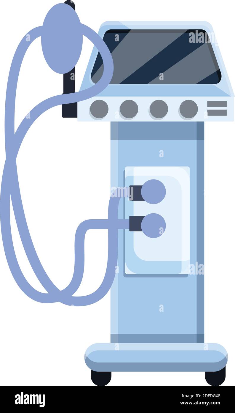 Ventilator medical machine icon. Cartoon of ventilator medical machine  vector icon for web design isolated on white background Stock Vector Image  & Art - Alamy