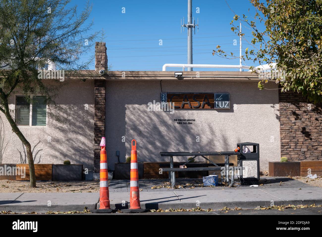 Housing in the inner corridor of Las Vegas, Nevada Stock Photo Alamy