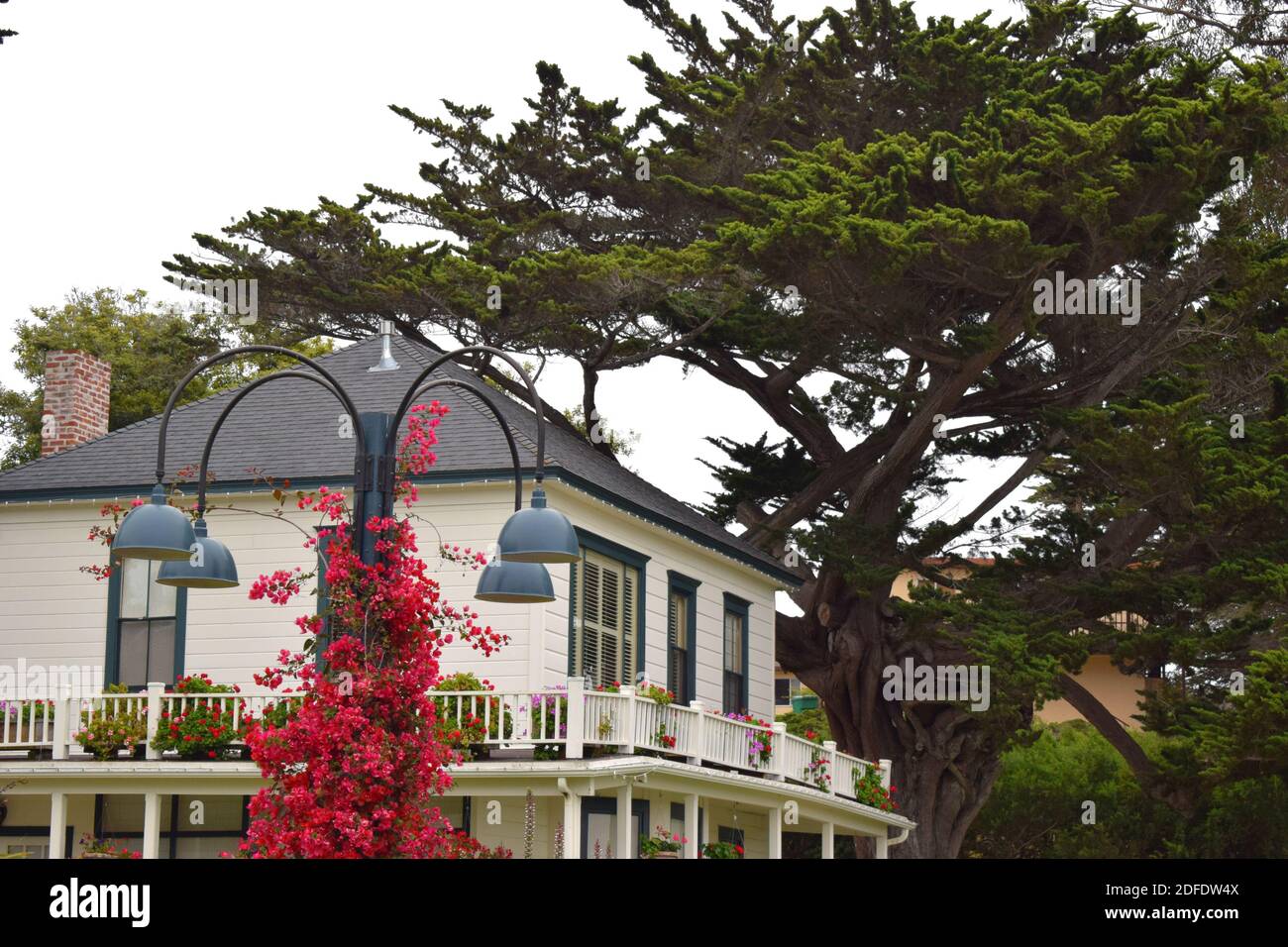 Carmel by The Sea, CA Stock Photo