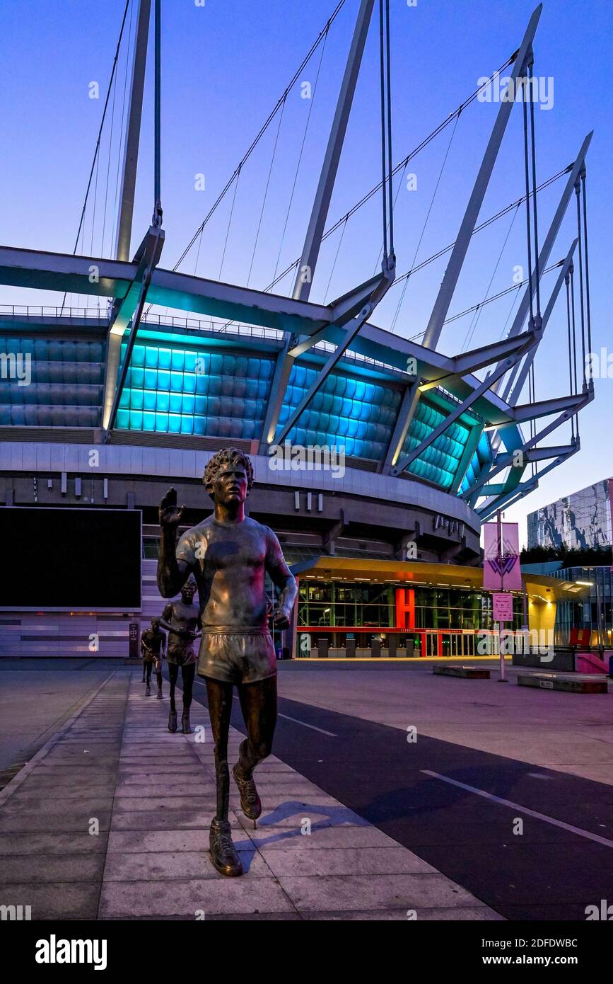 Terry Fox Memorial statues, BC Place, Vancouver, British Columbia