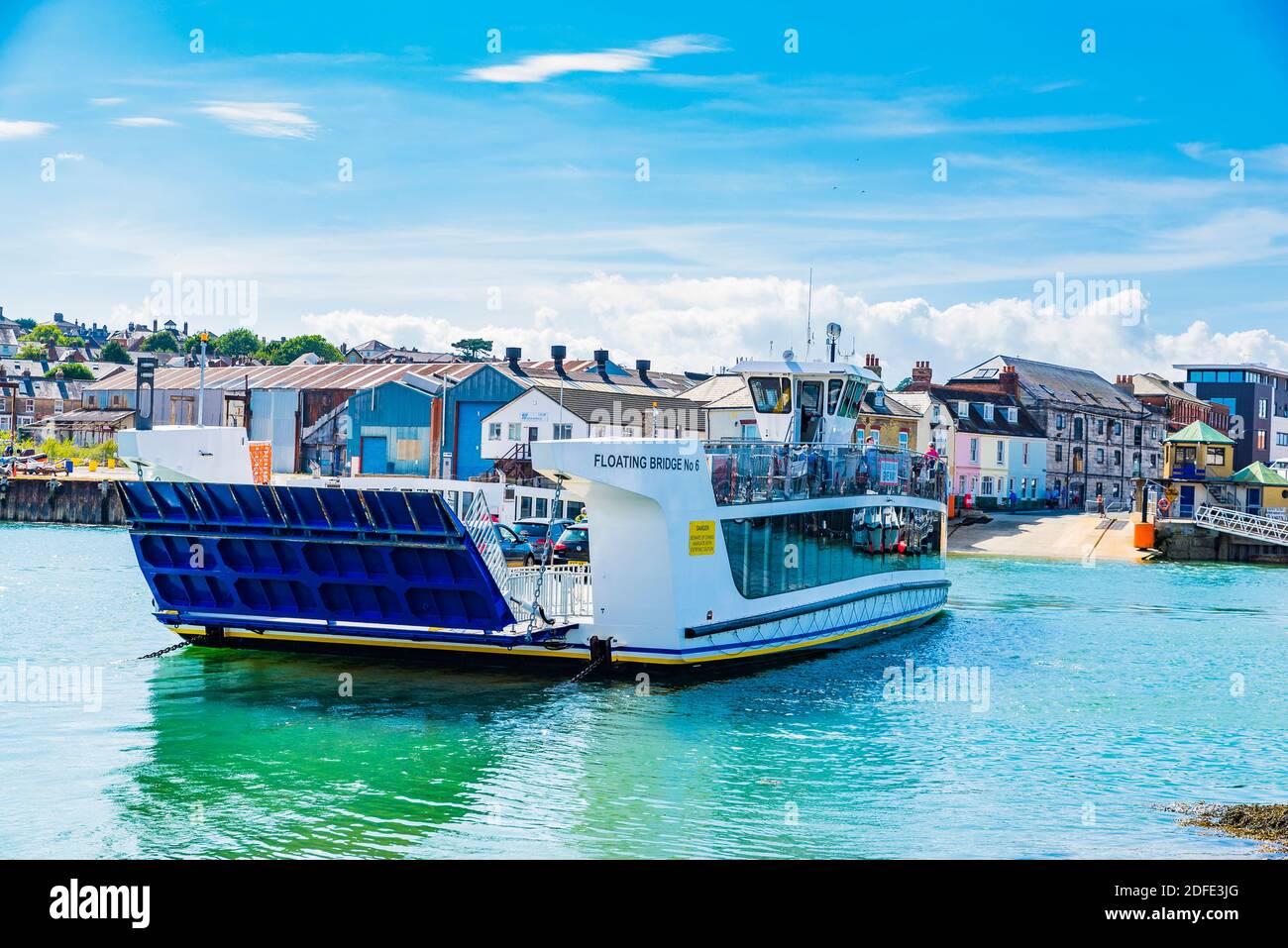 East cowes isle of wight river medina hires stock photography and