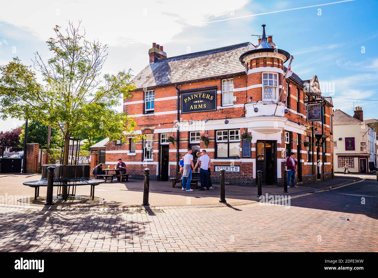The Painters Arms, Sports Bar, Cross St. Cowes, Isle of Wight, England