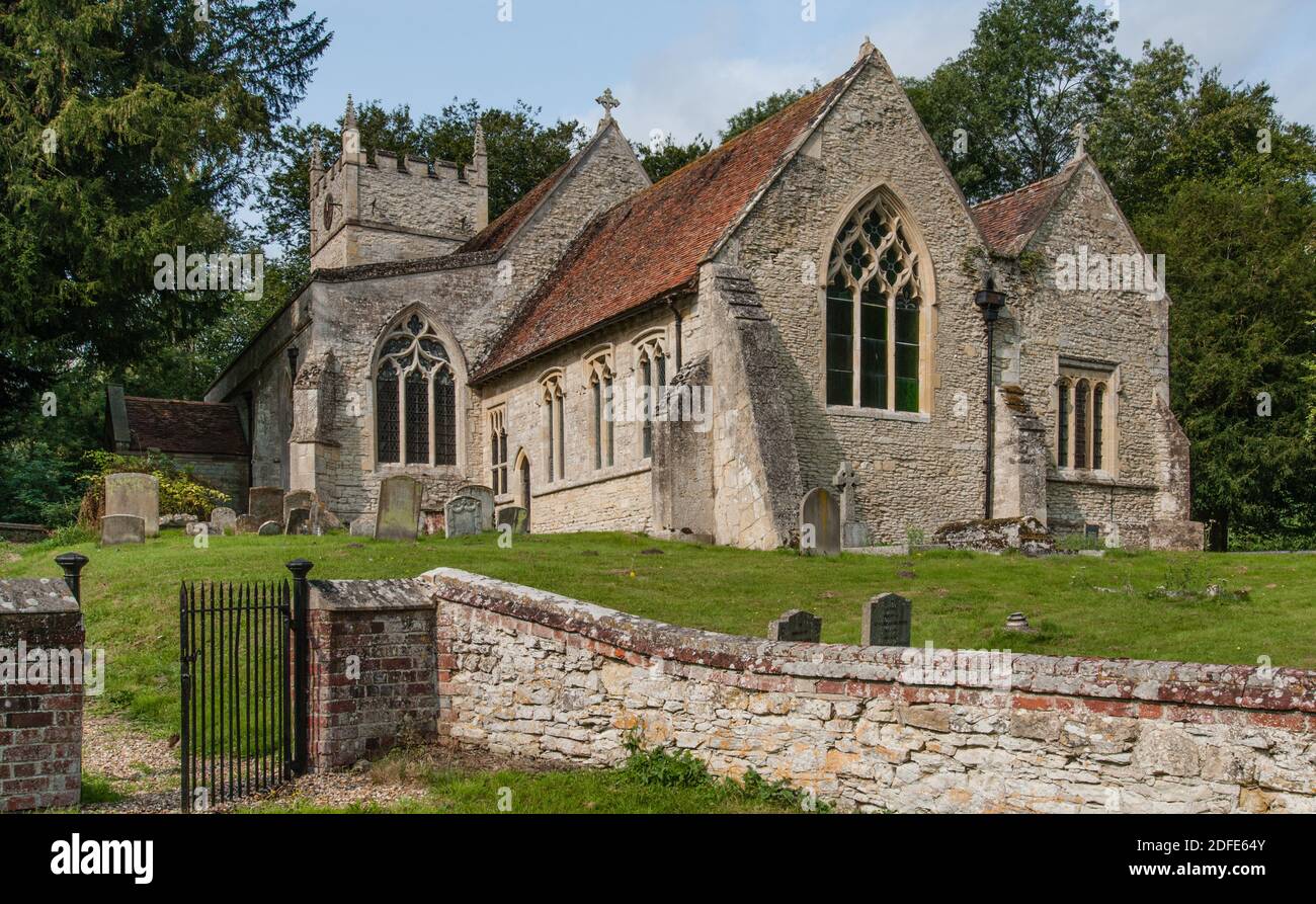 St. Bartholomew's Church, Brightwell Baldwin, Oxfordshire. Stock Photo