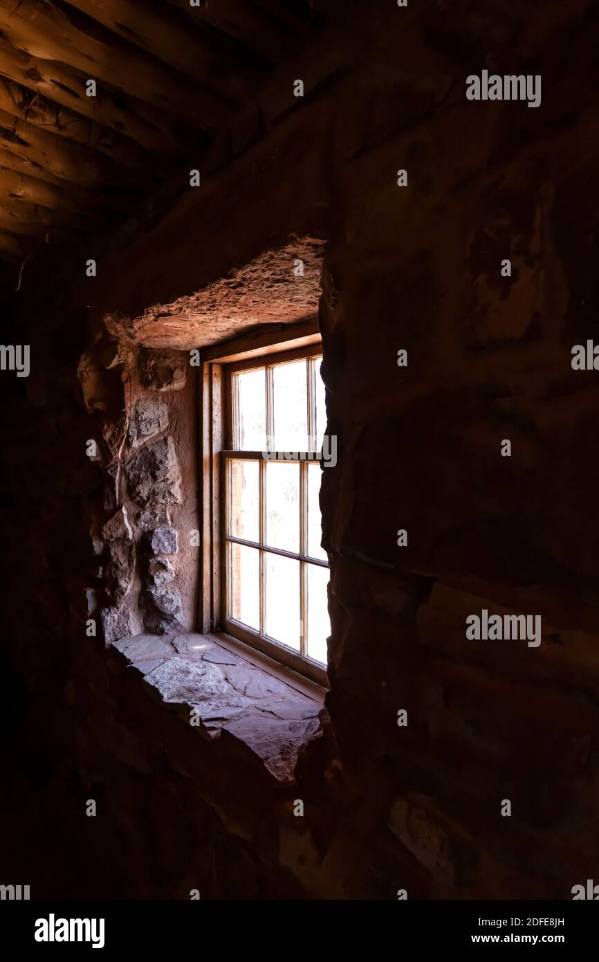 Log stone cabin pipe hi-res stock photography and images - Alamy