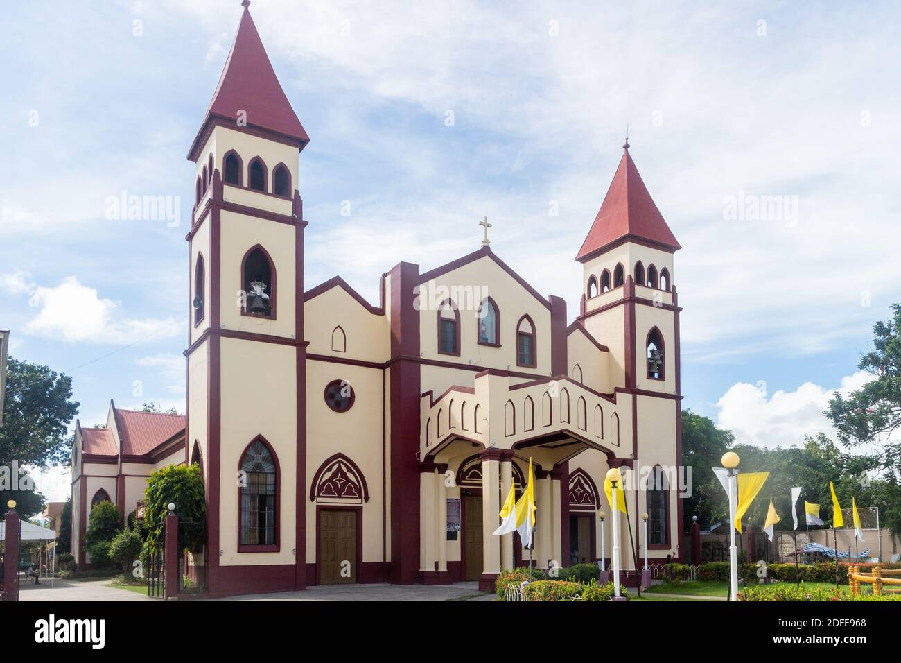 A roman catholic church in Negros, Philippines Stock Photo