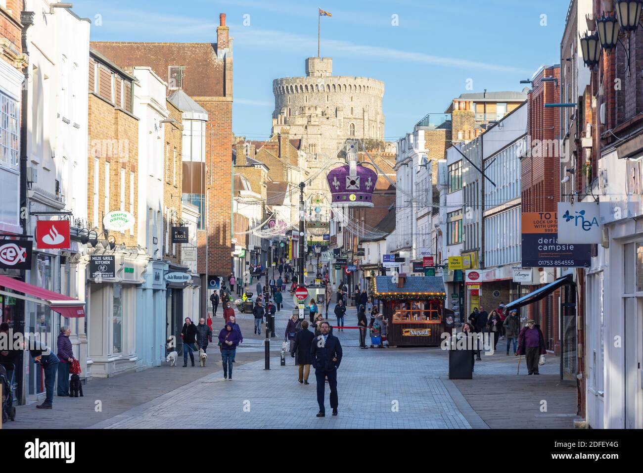 Windsor christmas market hires stock photography and images Alamy