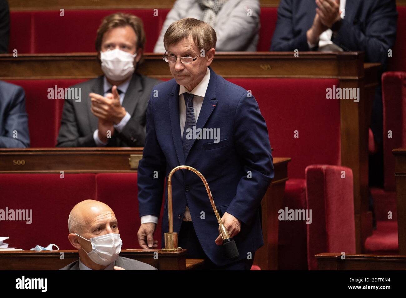 Joaquim Pueyo à l'Assemblée nationale française