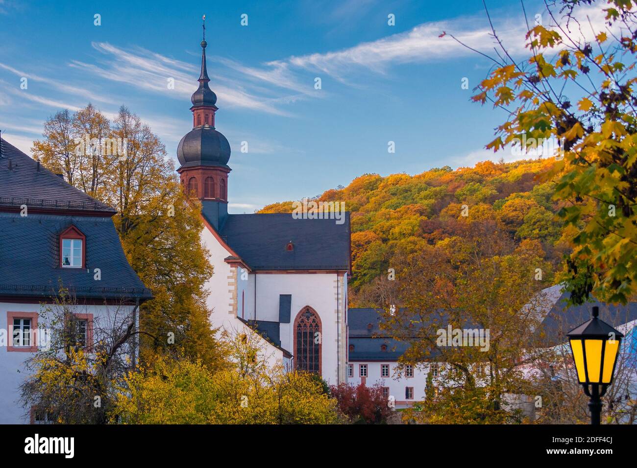 Kloster Eberbach Germany in autumn 2020 Stock Photo