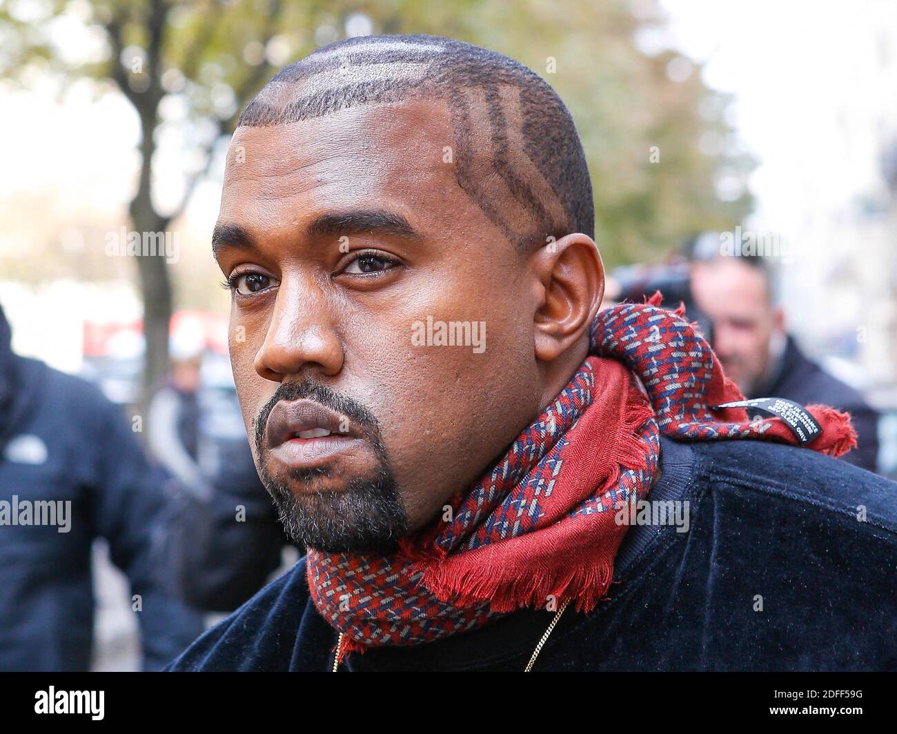 File photo of Kim Kardashian and Kanye West leaving Royal Monceau palace  hotel in Paris, France on September 24, 2014. The parisian fashion week  starts today and runs until Oct. 2. Kim