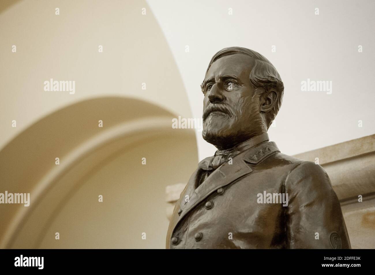 This statue of General Robert E. Lee was given to the National Statuary