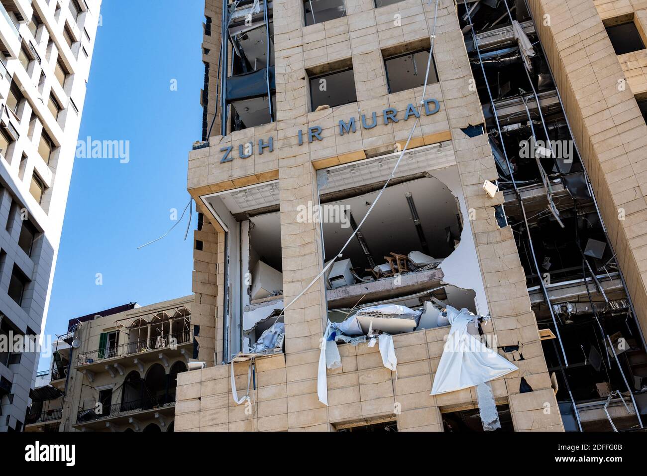 Building of fasion designer Zuhair Murad brand suffered lots of