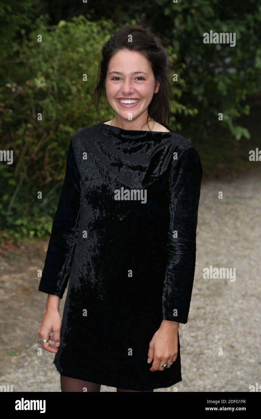 Marie Zabukovec seen at the L'Etreinte photocall as part of the 13th