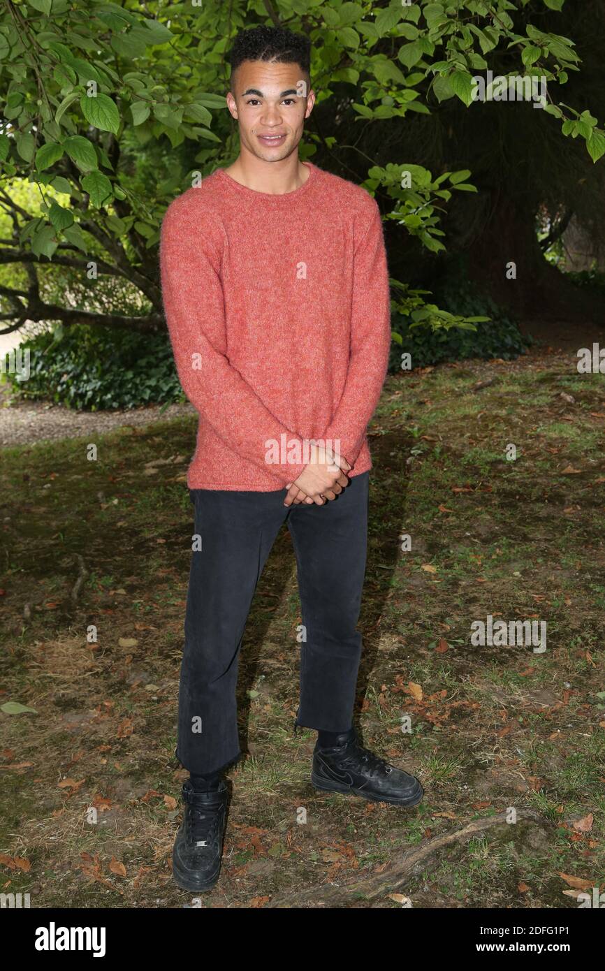 Theo Christine seen at the Garcon Chiffon Photocall as part of the 13th ...
