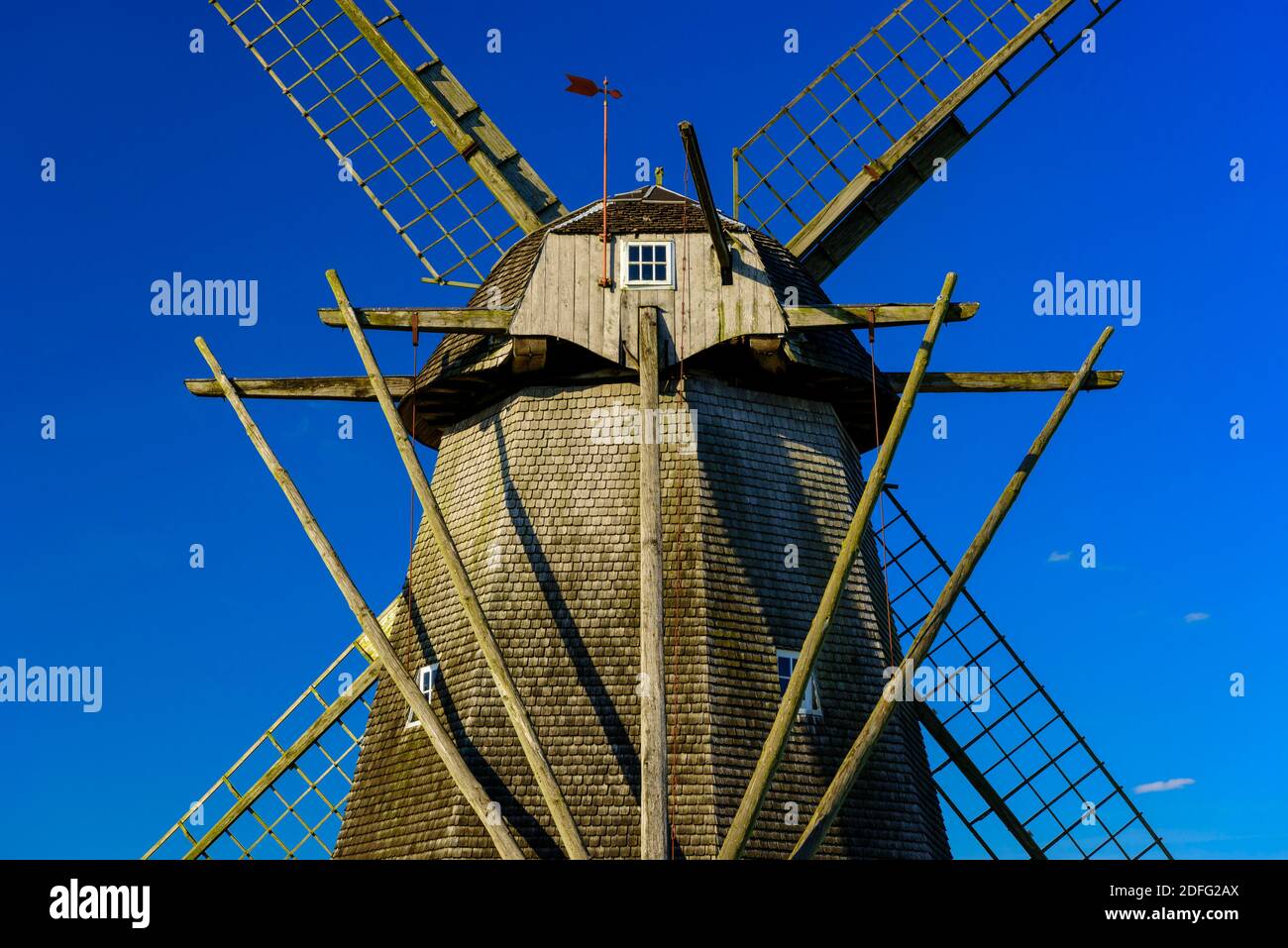 Schutten Windmühle in Huckerieden, Löningen, Niederschsen, Stock Photo
