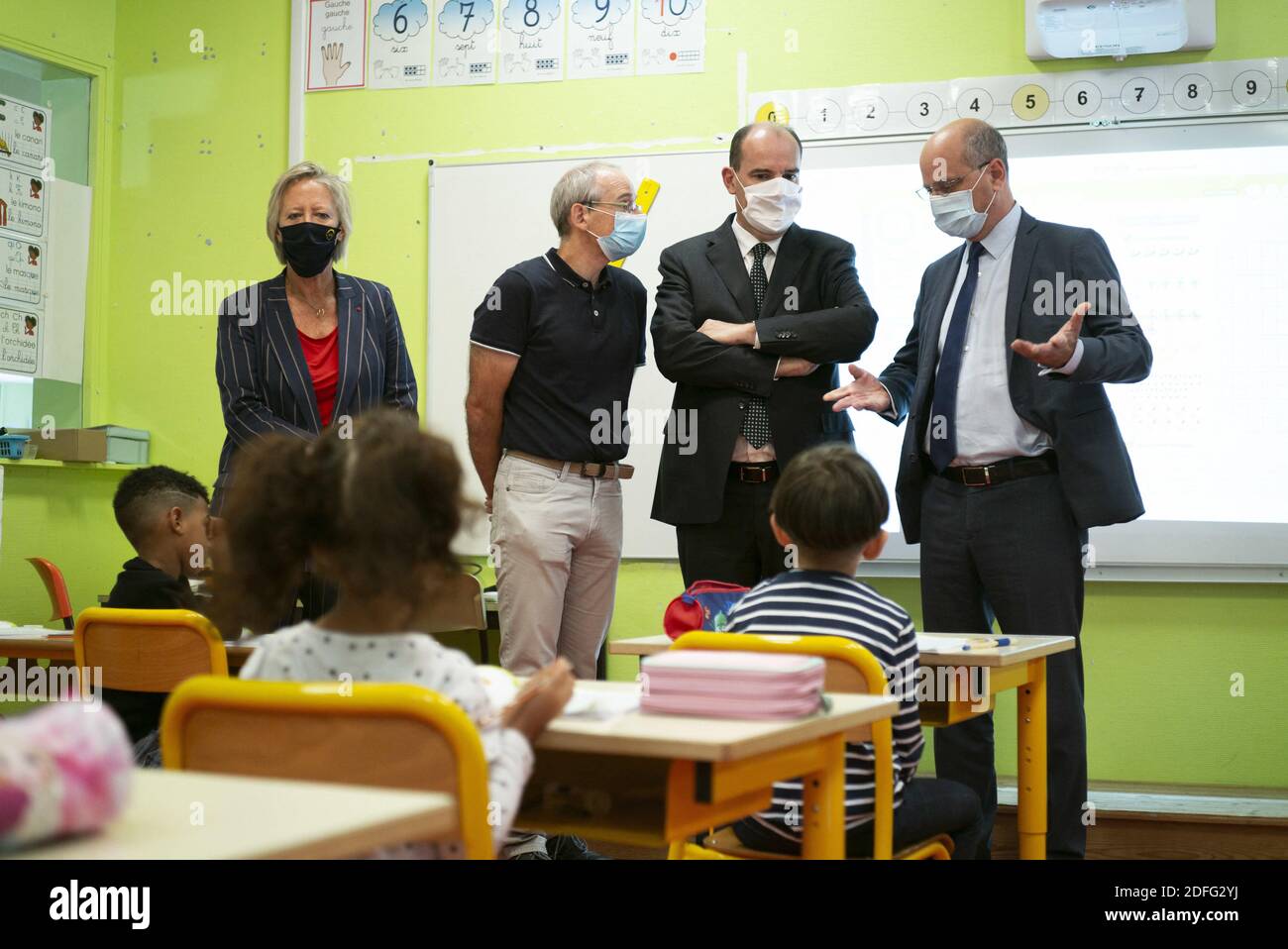 French Education and Sport Minister JeanMichel Blanquer and French