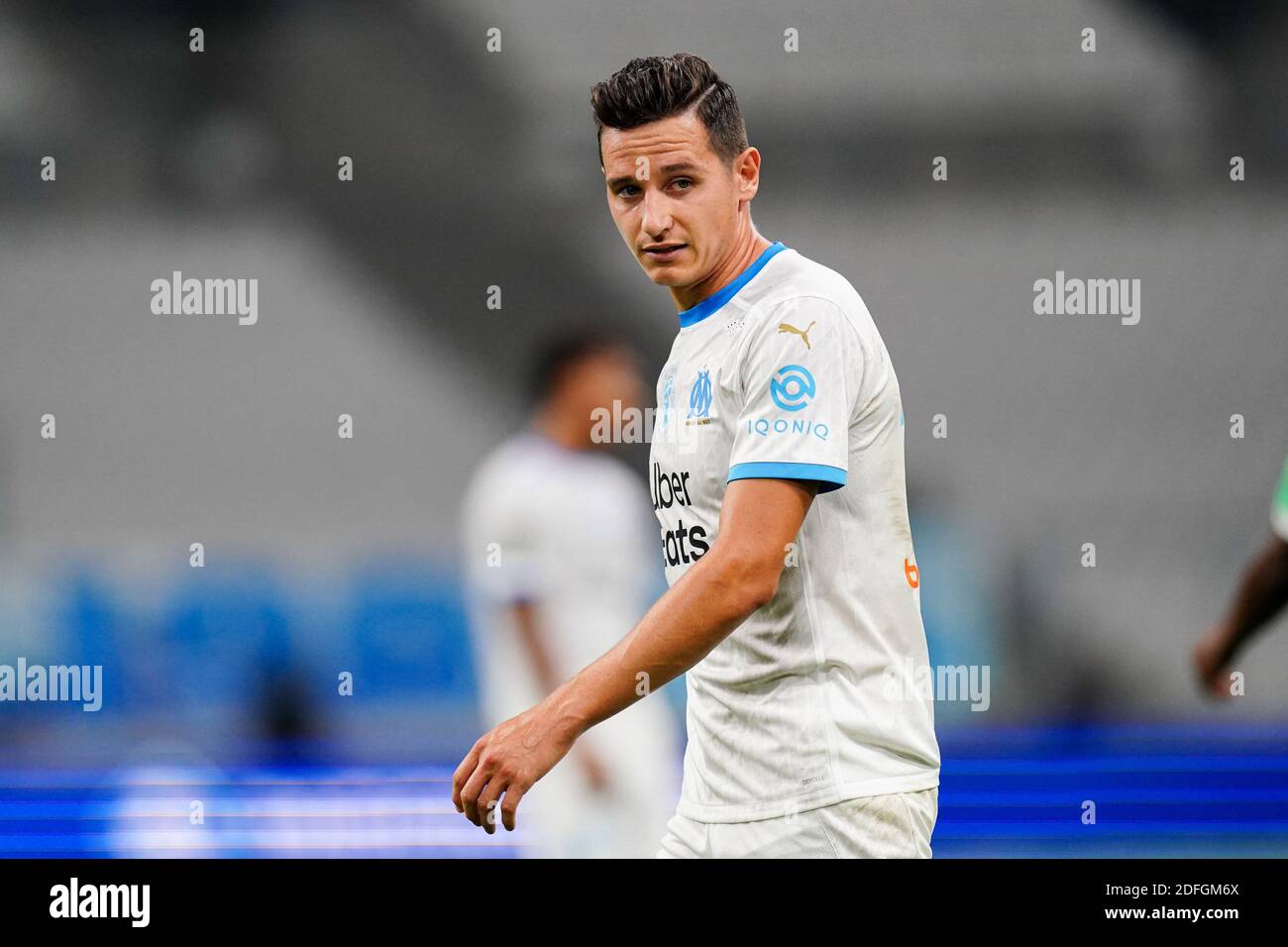 Deception Of Florian Thauvin Om During The French Ligue 1 Olympique De Marseille Om Vs As