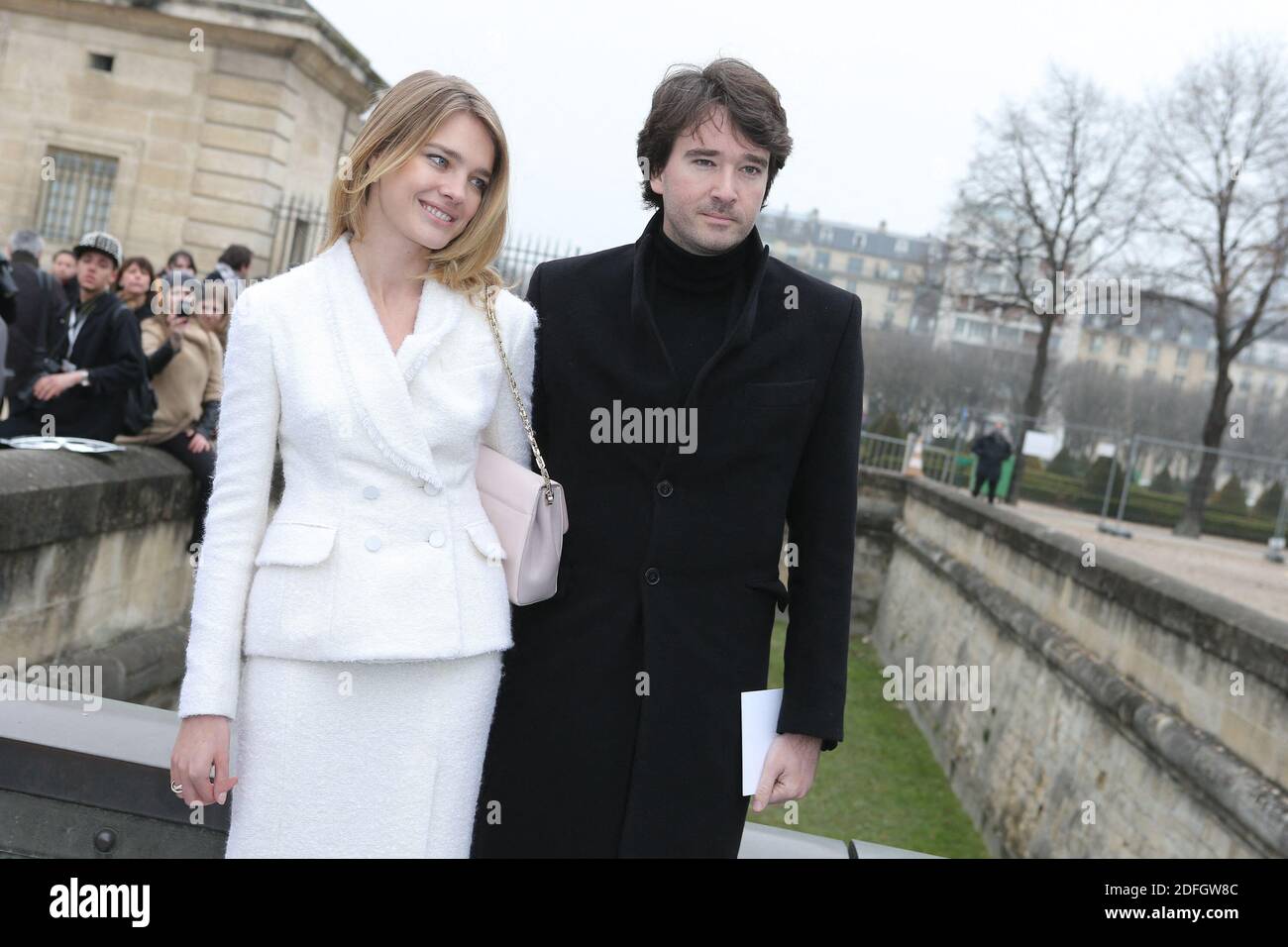 File photo - Natalia Vodianova and Antoine Arnault arrive to Louis Vuitton  Fall/Winter 2015-2016 Ready-To-Wear collection show held at the Fondation  Louis Vuitton in Paris, France, on March 11, 2015. Antoine Arnault
