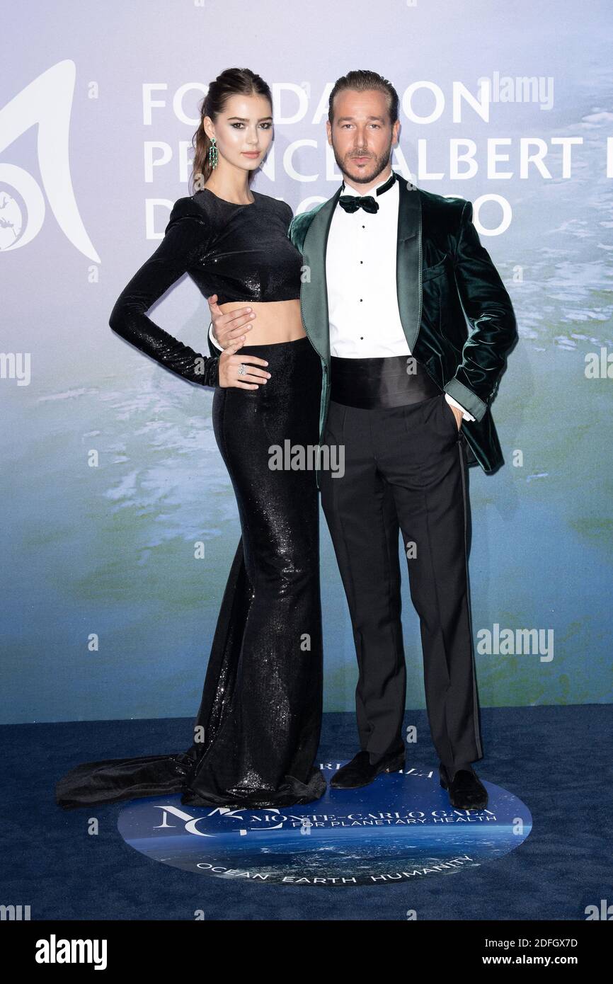 Helena Gatsby and a guest attend the Monte-Carlo Gala For Planetary Health, on September 24, 2020 in Monte-Carlo, Monaco. Photo by David Niviere/ABACAPRESS.COM Stock Photo