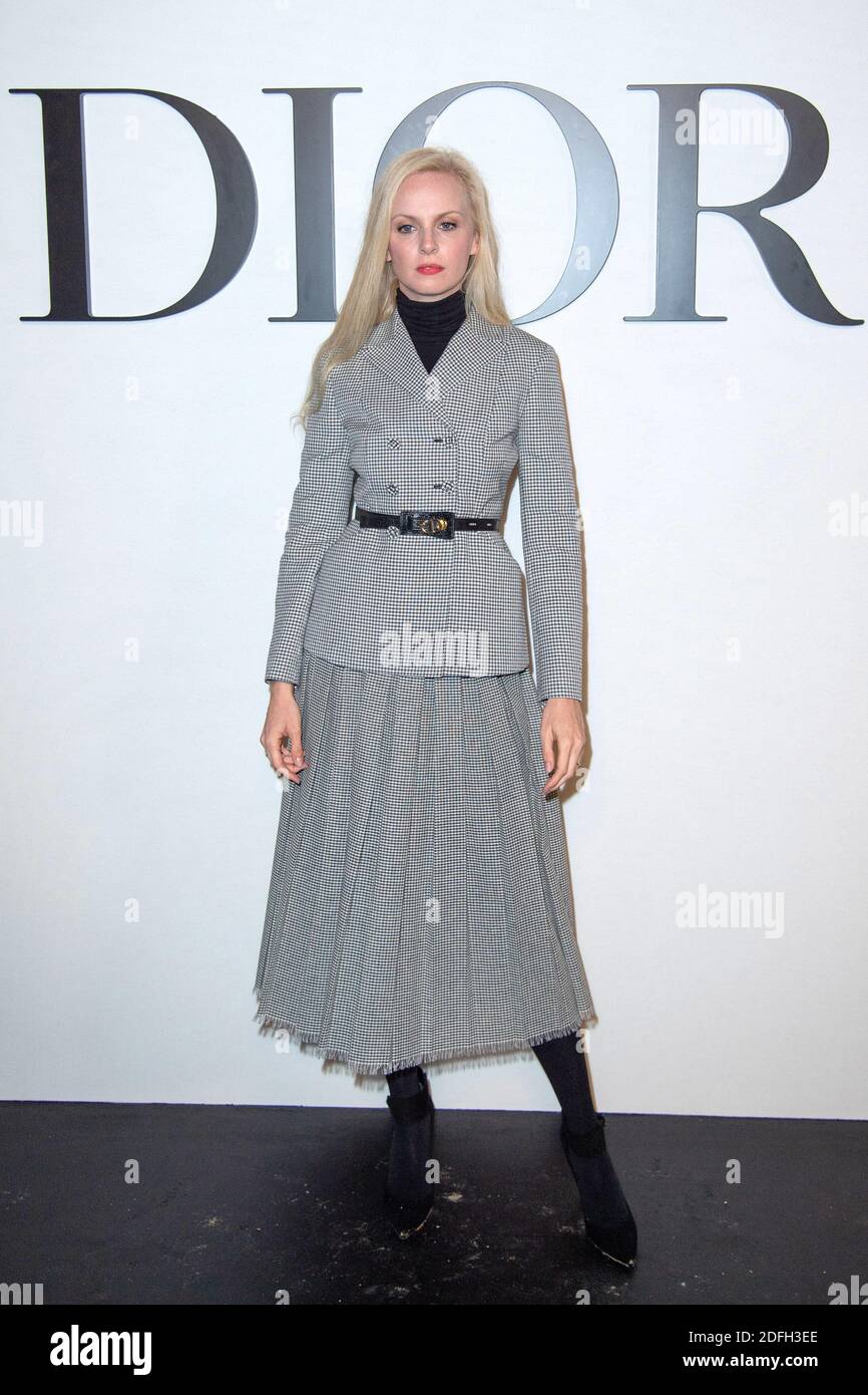 Sofia Achaval attending the Christian Dior Womenswear Spring/Summer