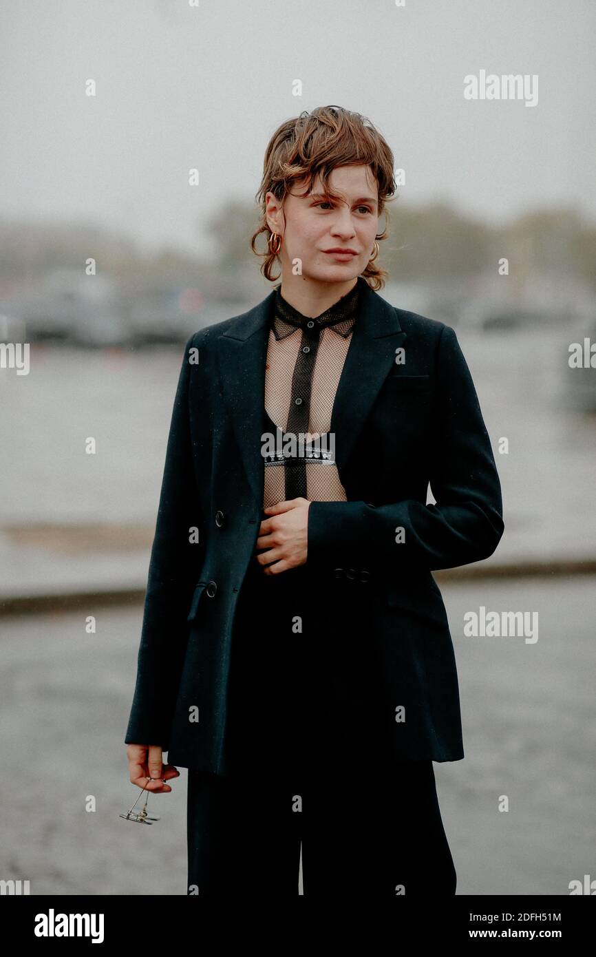 Street style, Heloise Letissier (Christine and the Queens) arriving at ...