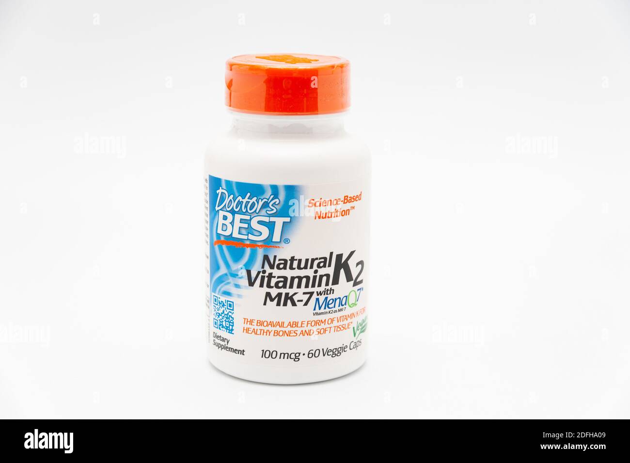 Fuji City, ShizuokaKen, Japan November 7, 2020 Doctor's Best, Natural Vitamin K2 MK7 with