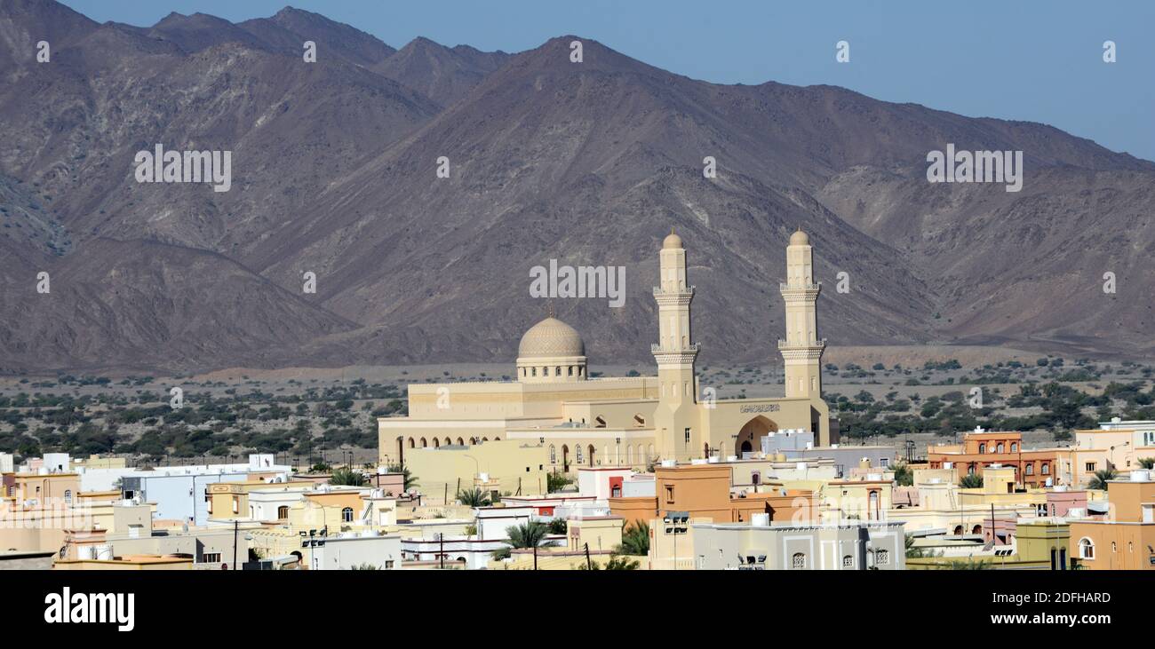 View of Al Hazm in Oman Stock Photo Alamy