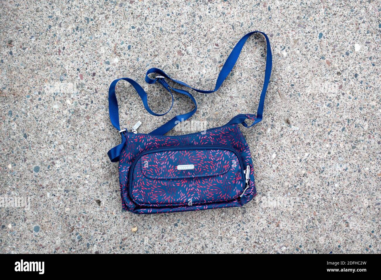 Navy shop designer purse
