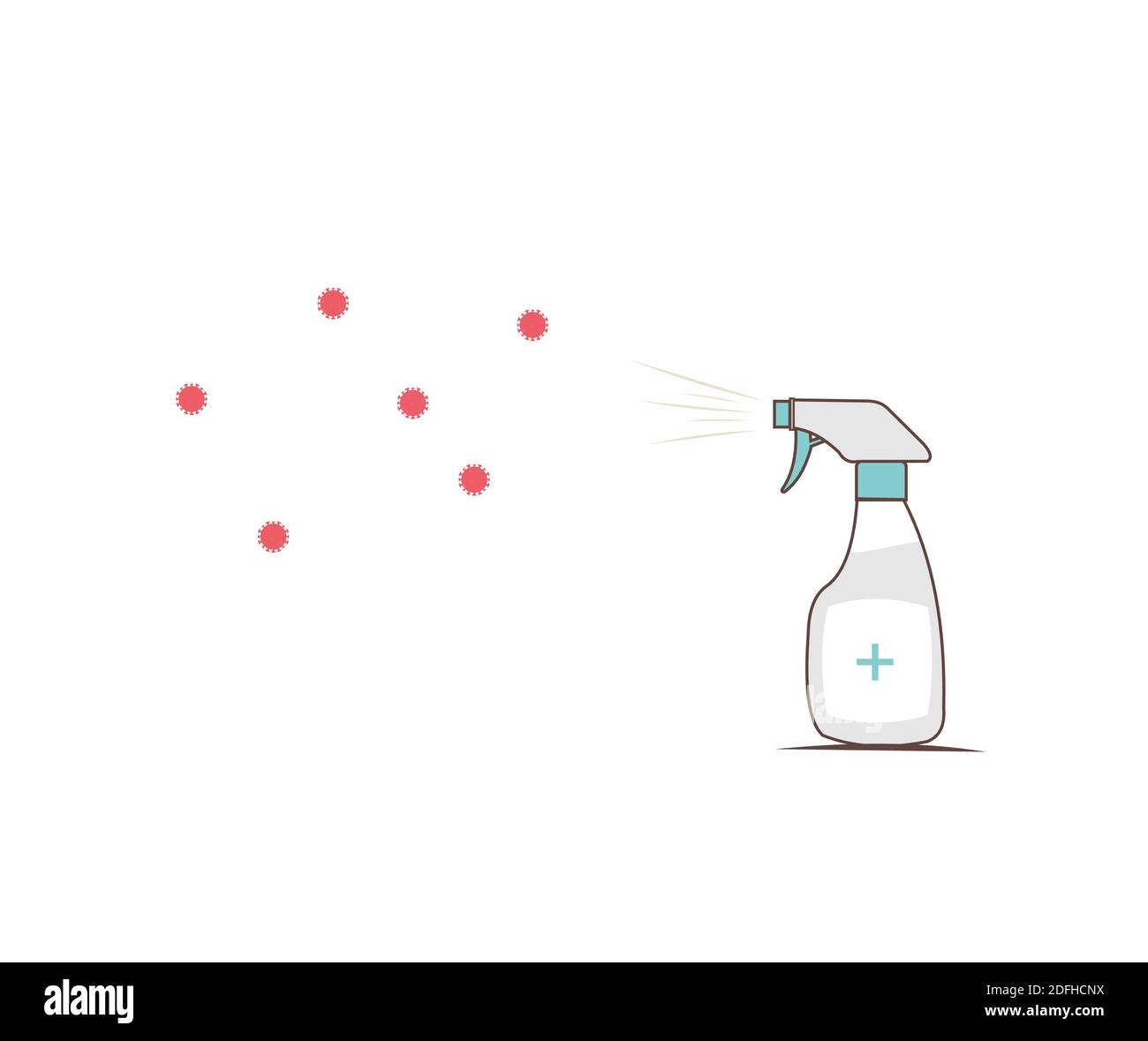 sprayer icon design Stock Vector