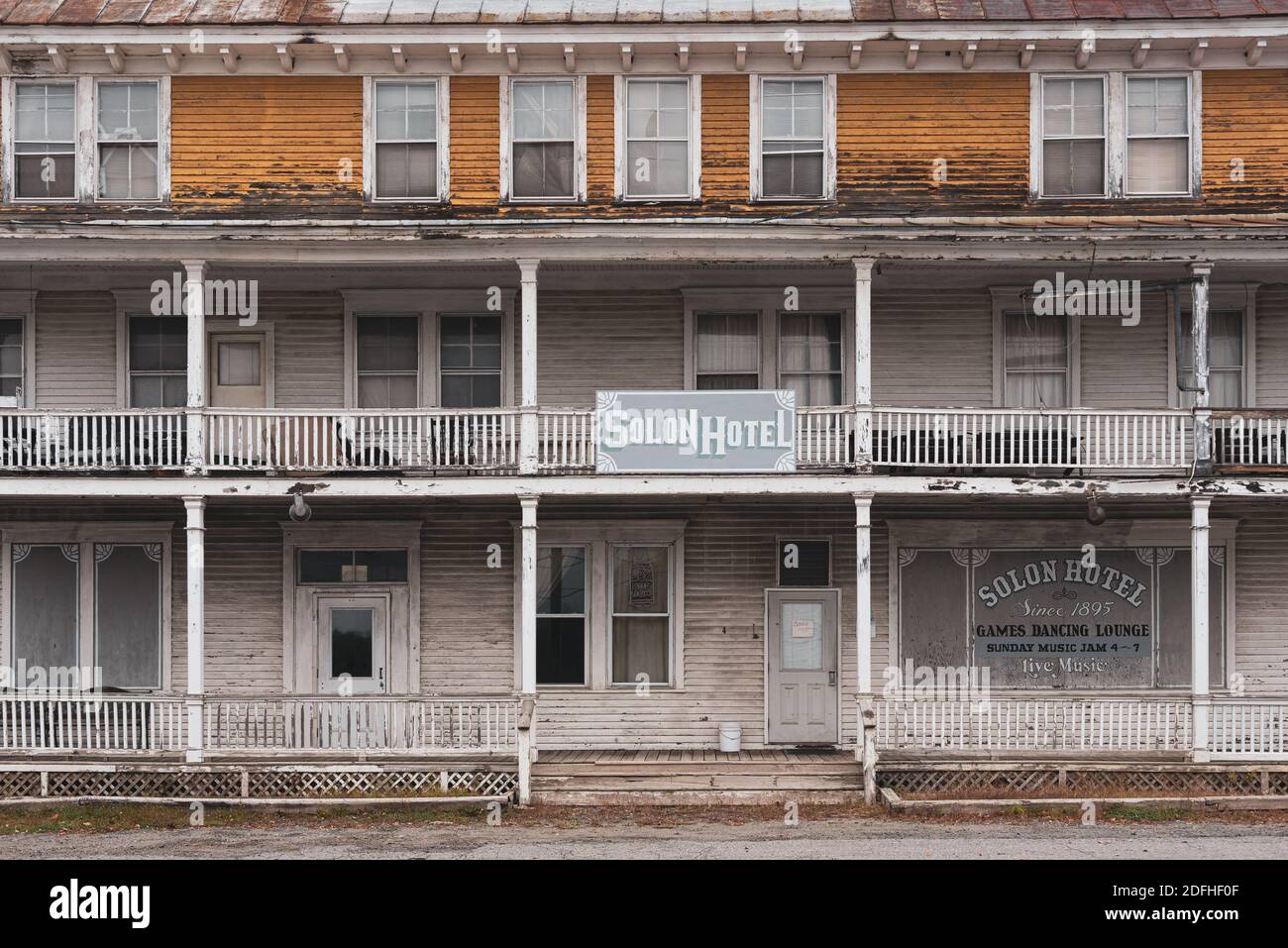 Solon Hotel, in Solon, Maine Stock Photo Alamy