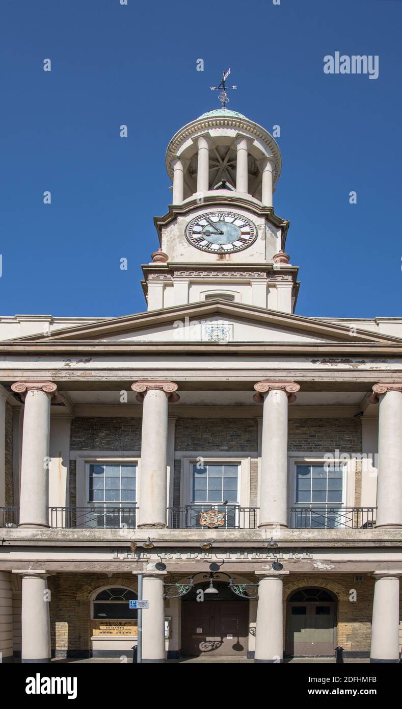 the old ryde theatre in the town of ryde on the isle of wight Stock