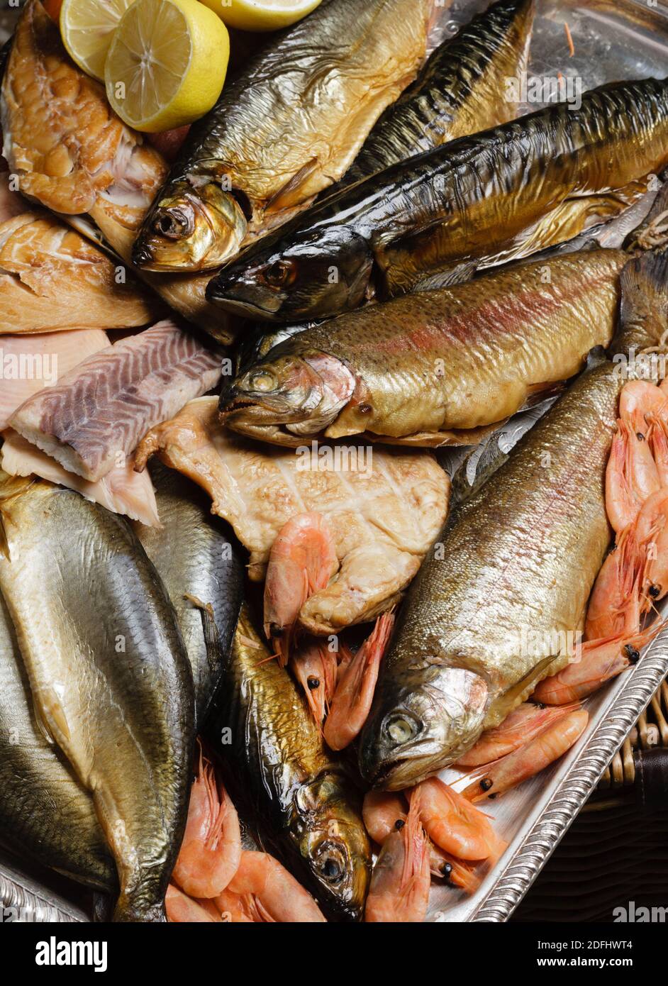 Fresh fish prawns on hi-res stock photography and images - Alamy