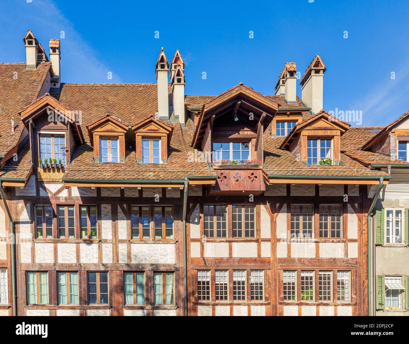 Old town house, Bern, Switzerland Stock Photo