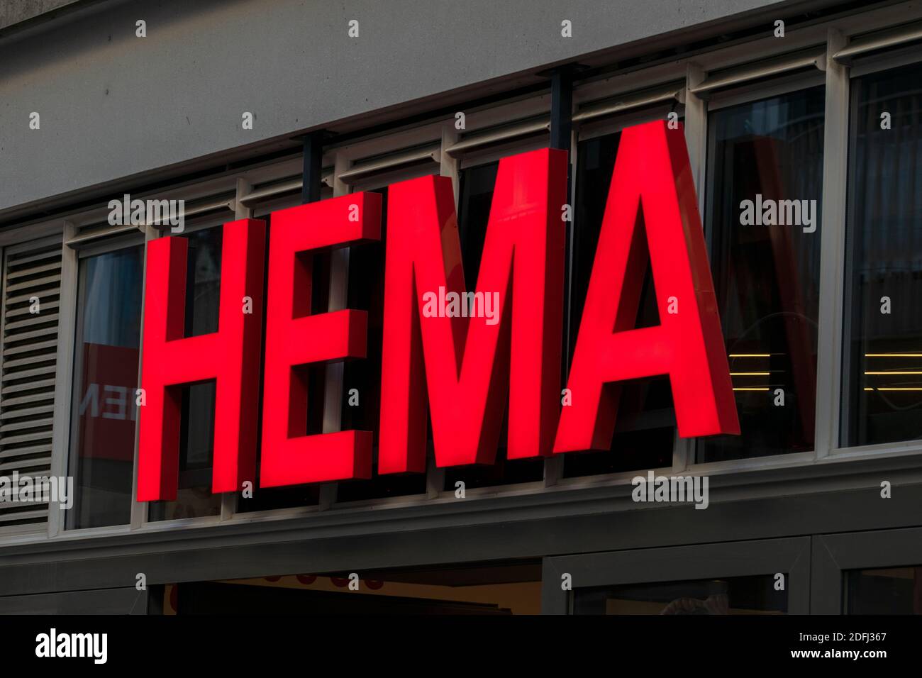 Billboard HEMA Store Oostpoort At Amsterdam The Netherlands 5-12-2020 Stock  Photo - Alamy