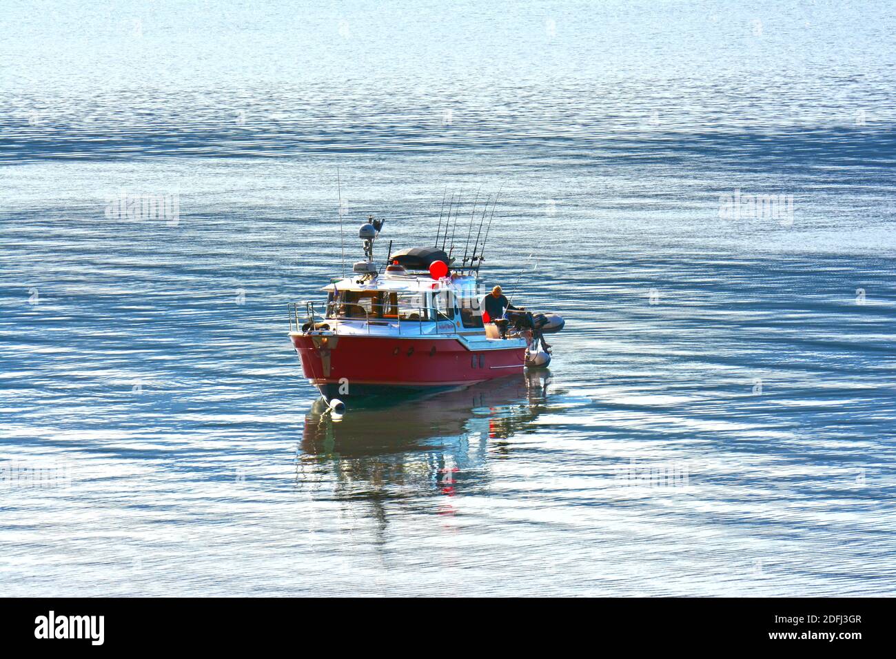 Fishing boat Alaska Stock Photo Alamy