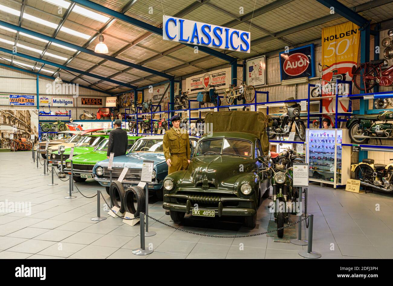 Motor Museum of WA, Whiteman Park in the Swan Valley, Whiteman, Western Australia Stock Photo