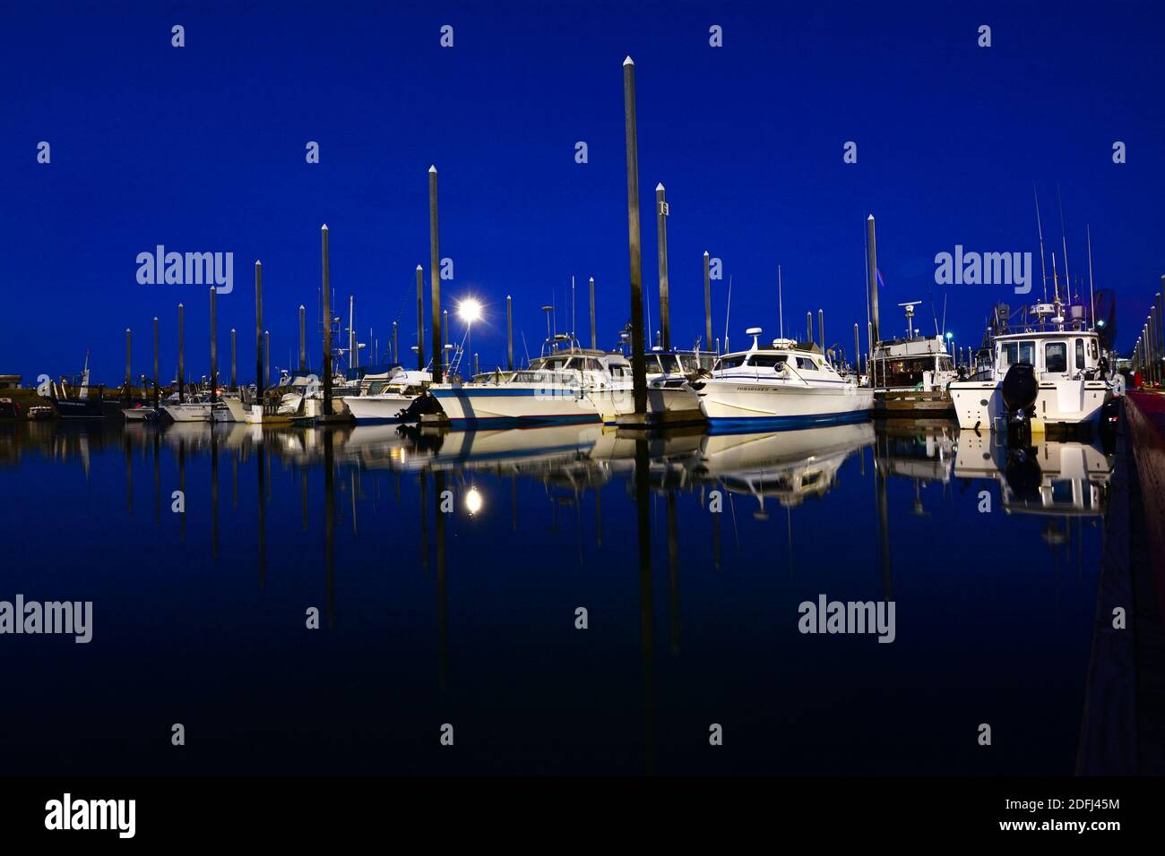 Marina boats in Homer spit, Alaska Stock Photo Alamy