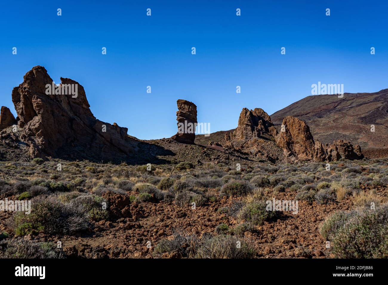 Roques de García rocks on tenerife Stock Photo - Alamy